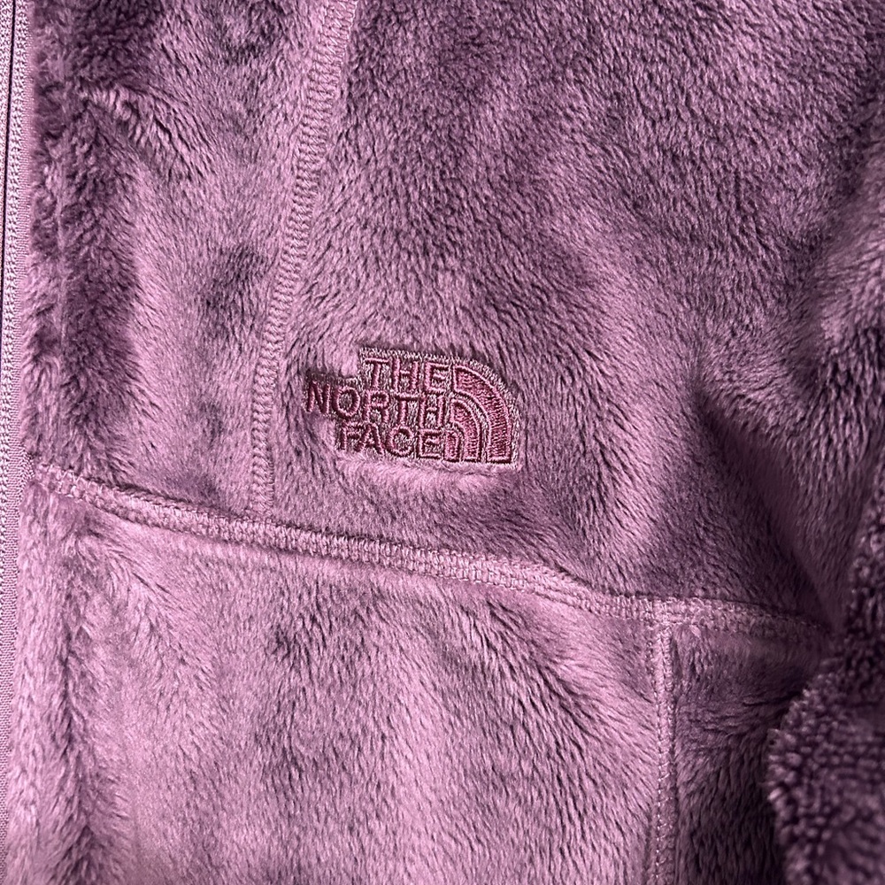The North Face osito lux jacket purple color women’s size small full zipper - Picture 2 of 5